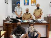 ਥਾਣਾ ਹੈਬੋਵਾਲ ਪੁਲਿਸ ਵੱਲੋਂ ਲੁੱਟਾਂ-ਖੋਹਾਂ ਕਰਨ ਵਾਲੇ ਦੋ ਕਾਬੂ, ਮੋਟਰਸਾਇਕਲ, 8 ਮੋਬਾਇਲ ਫੋਨ ਅਤੇ ਦਾਤਰ ਬ੍ਰਾਮਦ