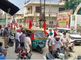 ਮੁਲਾਜ਼ਮਾਂ ਅਤੇ ਪੈਨਸ਼ਨਰਾਂ ਨੇ ਨਵਾਂ ਸ਼ਹਿਰ ਦੇ ਸਮੁੱਚੇ ਵਾਰਡਾਂ ਵਿੱਚ ਸਰਕਾਰ ਵਿਰੁੱਧ ਕੀਤਾ ਮੋਟਰਸਾਈਕਲ ਮਾਰਚ